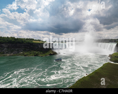 Canadian Horseshoe, Niagara Falls, Ontario, Canada. Banque D'Images