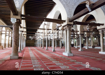 - Mosquée Alazhar Caire islamique, Basse Egypte Banque D'Images