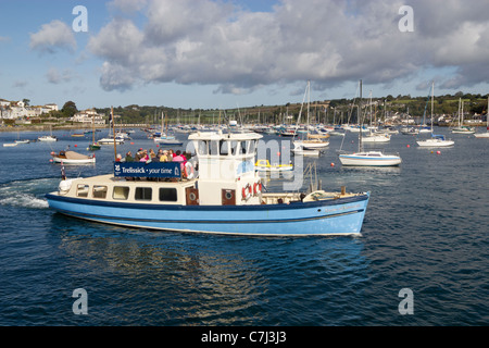 Reine de Falmouth, St Mawes Ferry Pier, le Prince de Galles, Cornwall Falmouth, Royaume-Uni. Banque D'Images