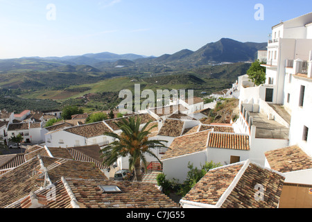 L'Espagne, Zahara de la Sierra, Province de Cadix, Andalousie Banque D'Images