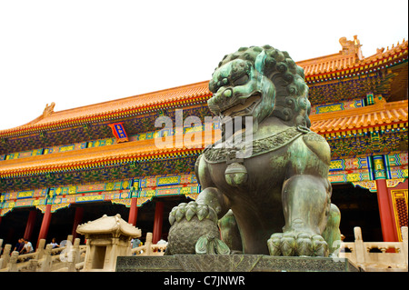 Palais impérial de la Cité Interdite de Pékin Pékin retraite paisible Jardins du Palais de Chine Beijing's Summer Palace Museum center Banque D'Images