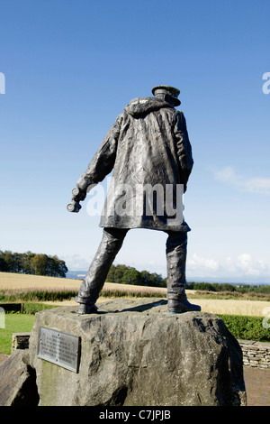 Mémorial pour le Lieutenant-colonel Sir David Stirling fondateur de la SAS Doune Perthshire Banque D'Images