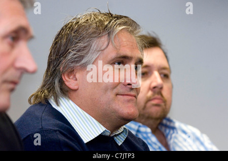 Scott Johnson est dévoilé comme nouvel entraîneur de l'équipe de rugby de balbuzards au Liberty Stadium de Swansea. Banque D'Images