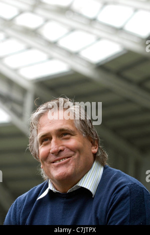 Scott Johnson est dévoilé comme nouvel entraîneur de l'équipe de rugby de balbuzards au Liberty Stadium de Swansea. Banque D'Images