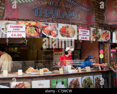 Chinese food,Marché de Camden, Camden,London,UK Banque D'Images