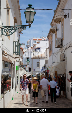 Portugal, Algarve, Albufeira, scène de rue Banque D'Images
