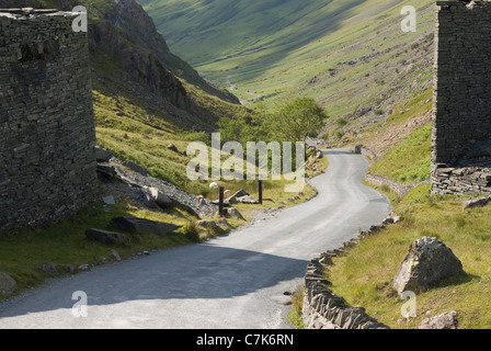 Honister Pass, Cumbria, Royaume-Uni Banque D'Images