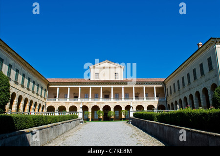 Lechi palace, Erbusco, Franciacorta, Lombardie, Italie Banque D'Images