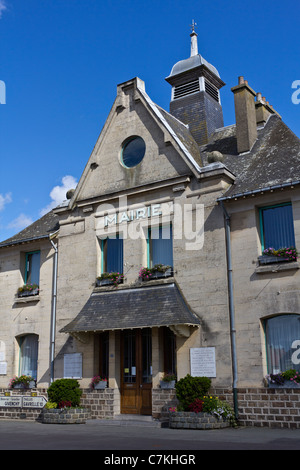 Mairie à Neuville-Saint-Vaast, Pas-de-Calais, France Banque D'Images