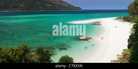 Sunrise Beach, Ko Lipe, Thaïlande Banque D'Images