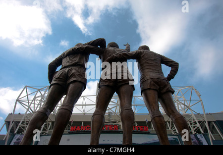 Old Trafford, domicile du Manchester United Banque D'Images