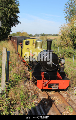 Bure Valley Railway 21e anniversaire Septembre 2011 Gala à vapeur de Northern Rock Seascale et Eskdale Railway Banque D'Images