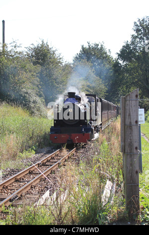 Bure Valley Railway 21e anniversaire Septembre 2011 Gala à vapeur, Blicking Hall Banque D'Images