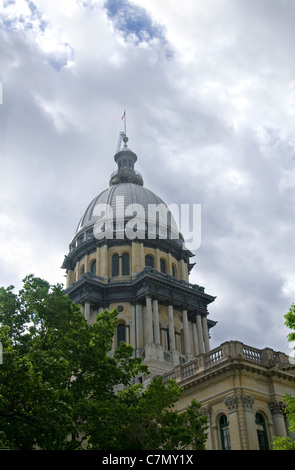 State Capitol building à Springfield illiinois Banque D'Images