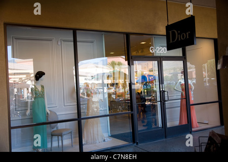 Dior à Desert Hills Morongo Outlets - CA Banque D'Images