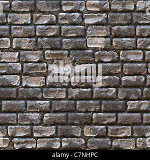 Chemin pavé transparente qui fonctionne très bien pour un mur ou un sentier en pierre. Banque D'Images