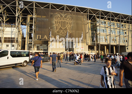 PAOK stadium de Toumba Thessalonique, Grèce Banque D'Images