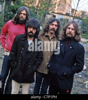 Les BYRDS groupe rock américain en 1972 Banque D'Images