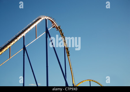 'Behemoth' montagnes russes au Canada's Wonderland à Toronto Banque D'Images