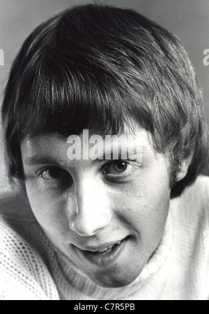 Les chercheurs du groupe pop britannique en juin 1966 avec le batteur John émoussé. Photo Tony Gale Banque D'Images