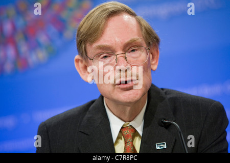 Le Président de la Banque mondiale Robert Zoellick. Banque D'Images