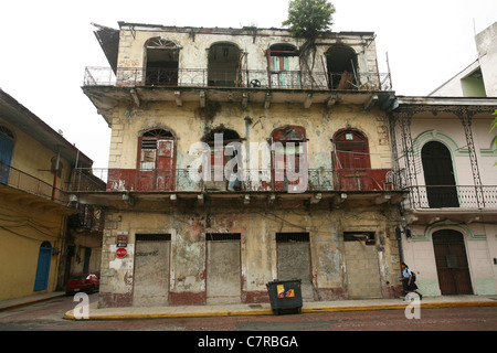 La vieille ville de Panama City. Banque D'Images