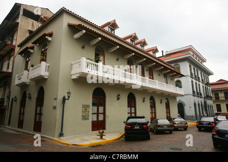 La vieille ville de Panama City. Banque D'Images