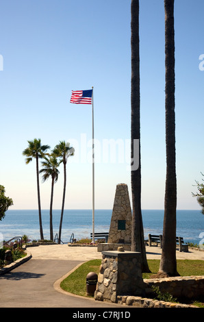 Monument aux morts de Heisler Park - Laguna Beach - CA Banque D'Images