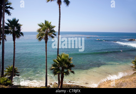 Laguna Beach vue de Heisler Park Banque D'Images