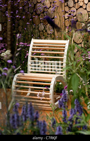 Dans la ville sauvage petit jardin à 2011 Hampton Court Palace Flower Show, UK Banque D'Images