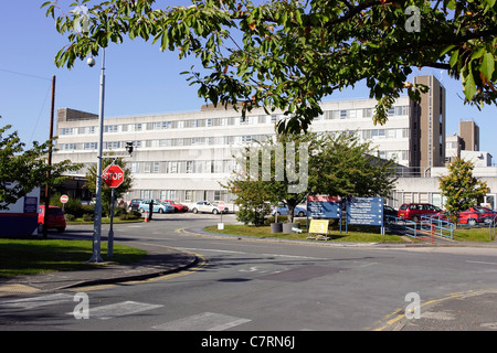 Hôpital général de Glan Clwyd, Bodelwyddan, au nord du Pays de Galles. Banque D'Images