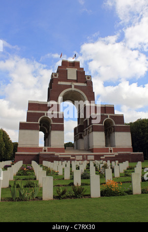 Mémorial de Thiepval aux morts et soldats disparus lors de la bataille de la Somme, pendant la PREMIÈRE GUERRE MONDIALE. Picardie, France. Banque D'Images