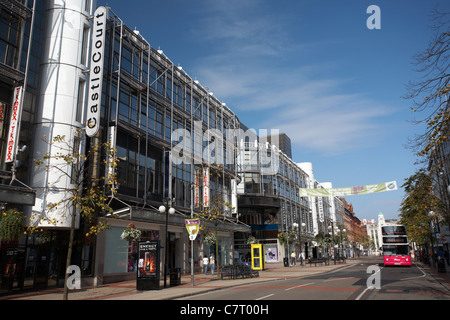 CastleCourt shopping centre, Royal Avenue, le centre-ville de Belfast, Irlande du Nord, Royaume-Uni. Banque D'Images