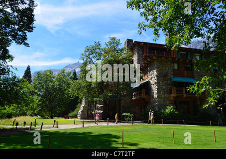 Le Ahwahnee Hotel. Yosemite National Park, California, USA. Banque D'Images