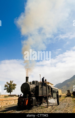 L'Afrique, l'Érythrée, gare d'Asmara à Massawa Banque D'Images