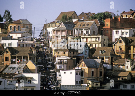 Madagascar, Antananarivo, paysage Banque D'Images