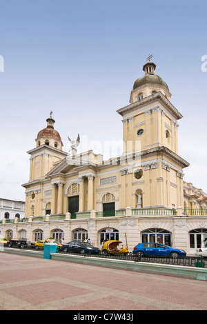 Cuba, Santiago, Nuestra Señora de la Asuncion Cathedral Banque D'Images