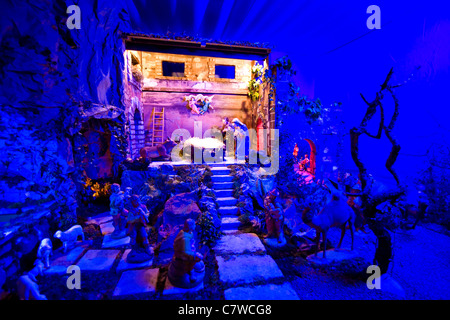 Crèche de Noël Banque D'Images