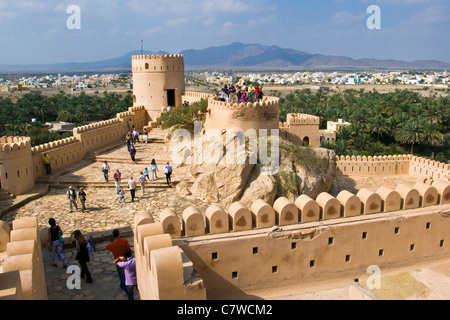 Oman, Nakhal Fort Banque D'Images