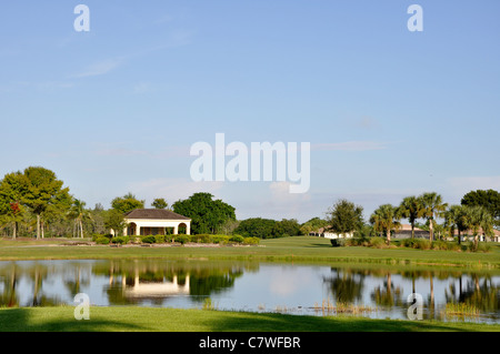 Golf de Naples, en Floride Banque D'Images