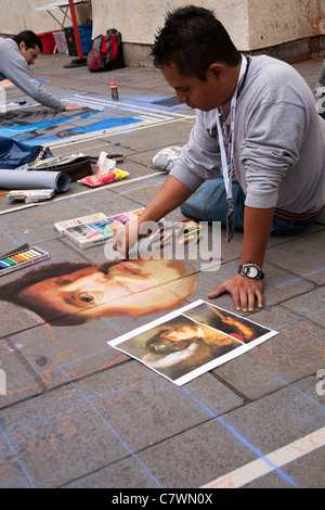 Street art Bold street festival de Liverpool en septembre 2011 Banque D'Images