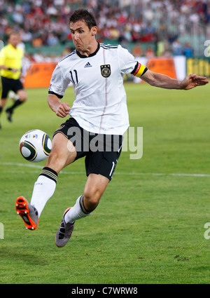 Hongrie contre l'Allemagne (0:3) football match amical Banque D'Images