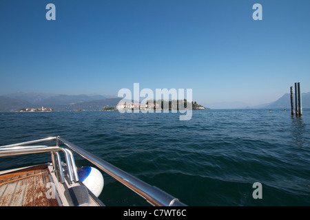 Îles Borromées, Stresa, lac Majeur, Italie Banque D'Images