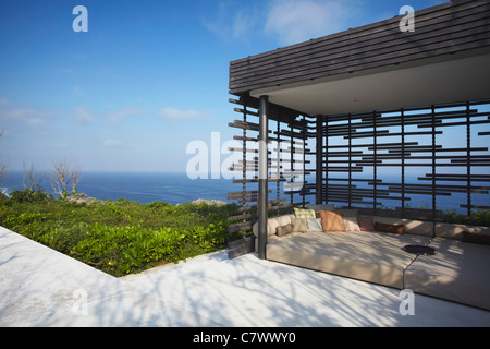 Au spa Alila Villas boutique hotel, Ulu Watu, Bali, Indonésie Banque D'Images