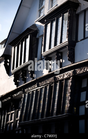 Dartmouth Museum est un musée installé dans une maison de marchand vieille atmosphérique, construit en 16 siècle,l'Butterwalk Banque D'Images