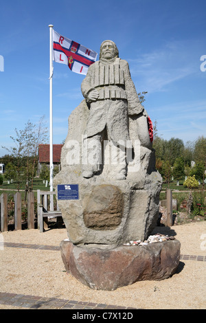 Mémorial de la RNLI au National Memorial Arboretum Banque D'Images