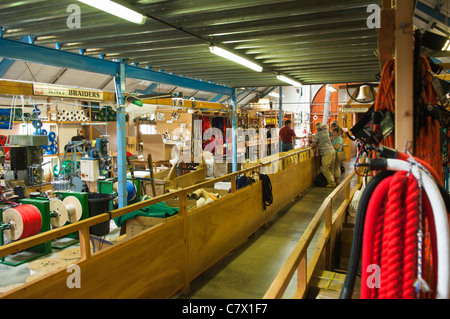 Une vue à l'intérieur de l'Ropemakers dans Hawes dans Wensleydale dans Yorkshire du Nord , Angleterre , Angleterre , Royaume-Uni Banque D'Images