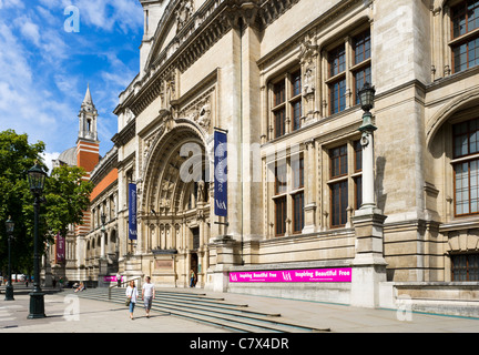 Le Victoria and Albert Museum, Exhibition Road, South Kensington, London, England, UK Banque D'Images