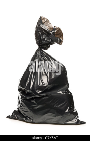 Un portrait d'un sac à déchets Banque D'Images