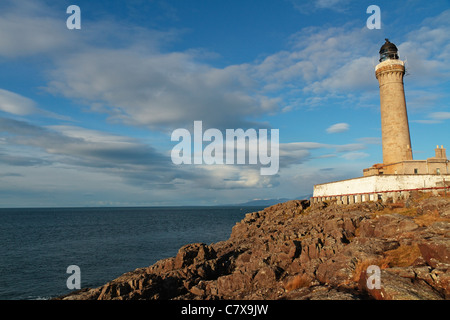 Phare d'Ardnamurchan, Ardnamurchan point, Britains MOST Westerly point, péninsule d'Ardnamurchan, région des Highlands, Écosse, Royaume-Uni Banque D'Images